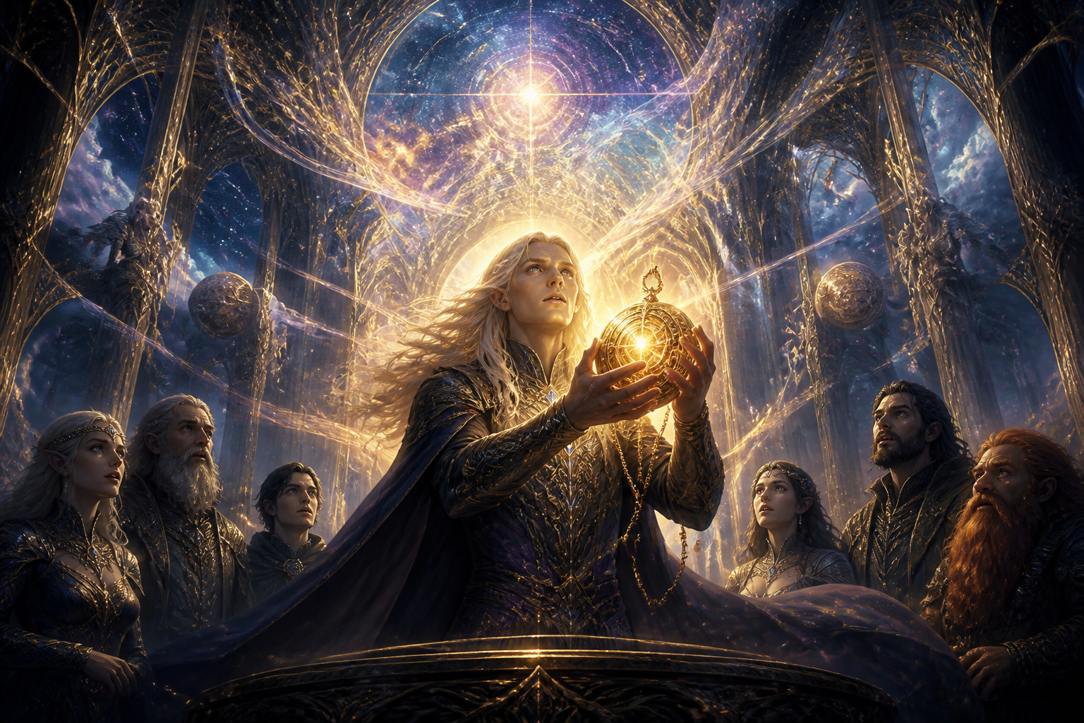 The Celestial Convergence – scene