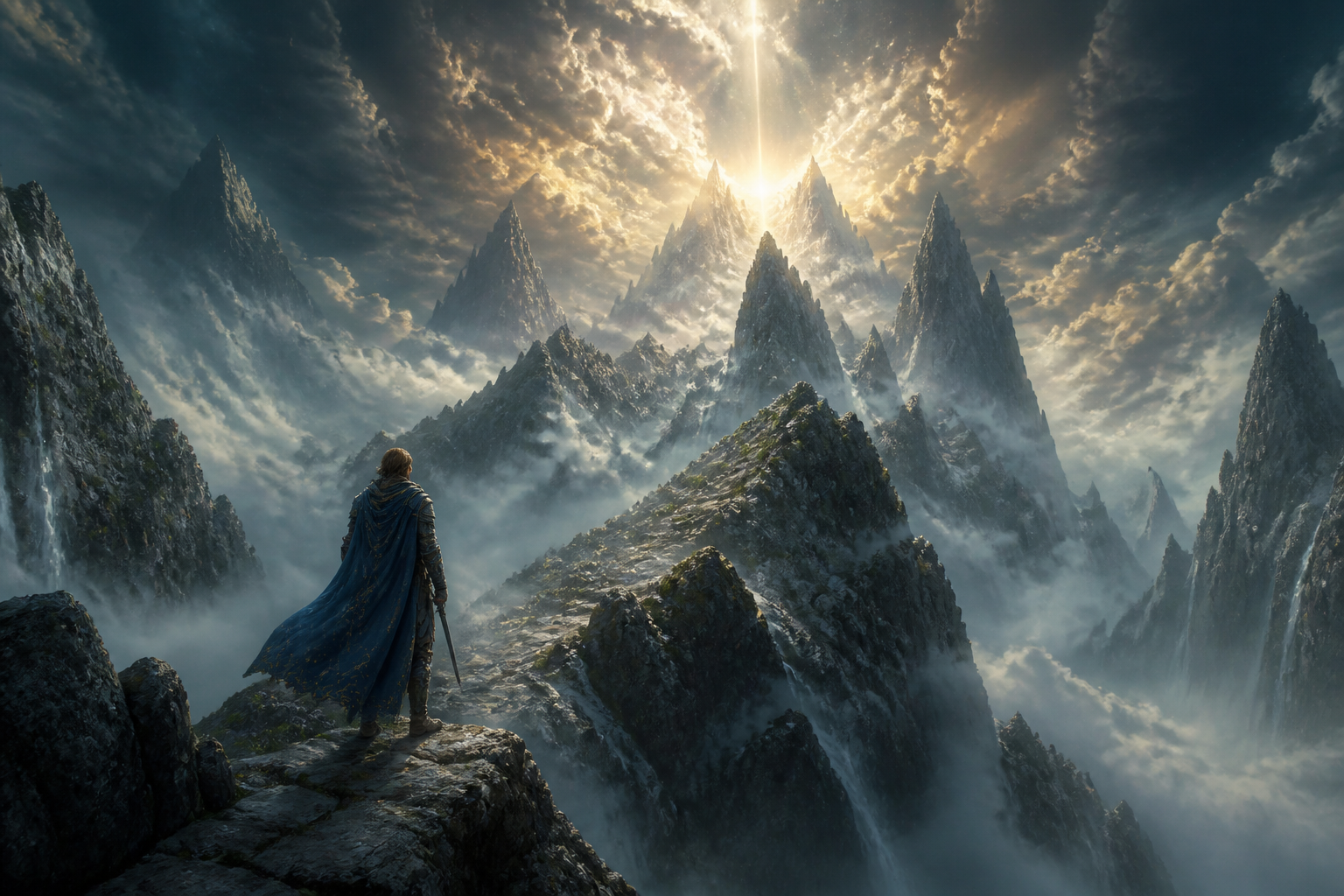 The Celestial Summit – scene