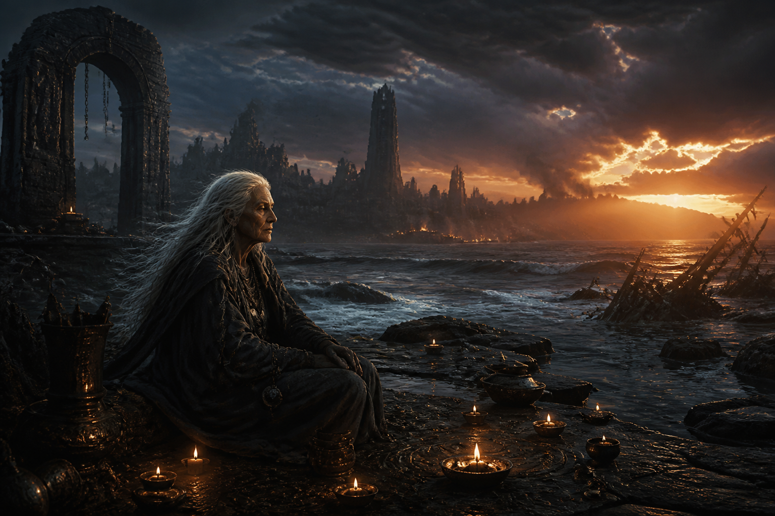 Chapter VII: Scars That Whisper of Dawn – scene