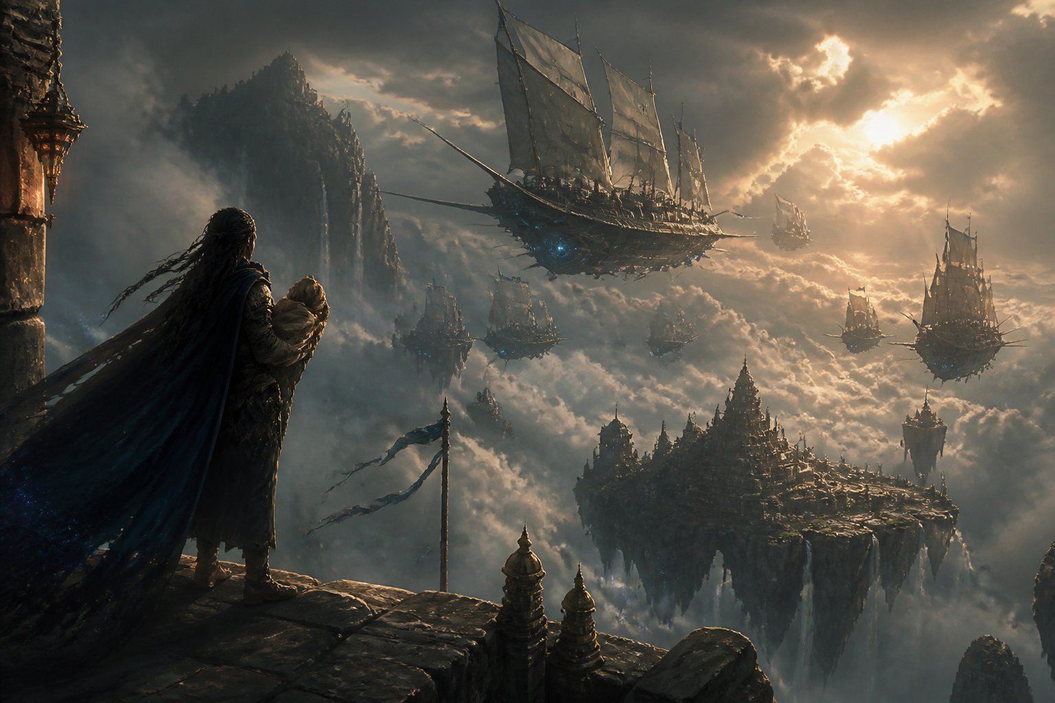 Chapter V: War on the Drifting Isles – scene