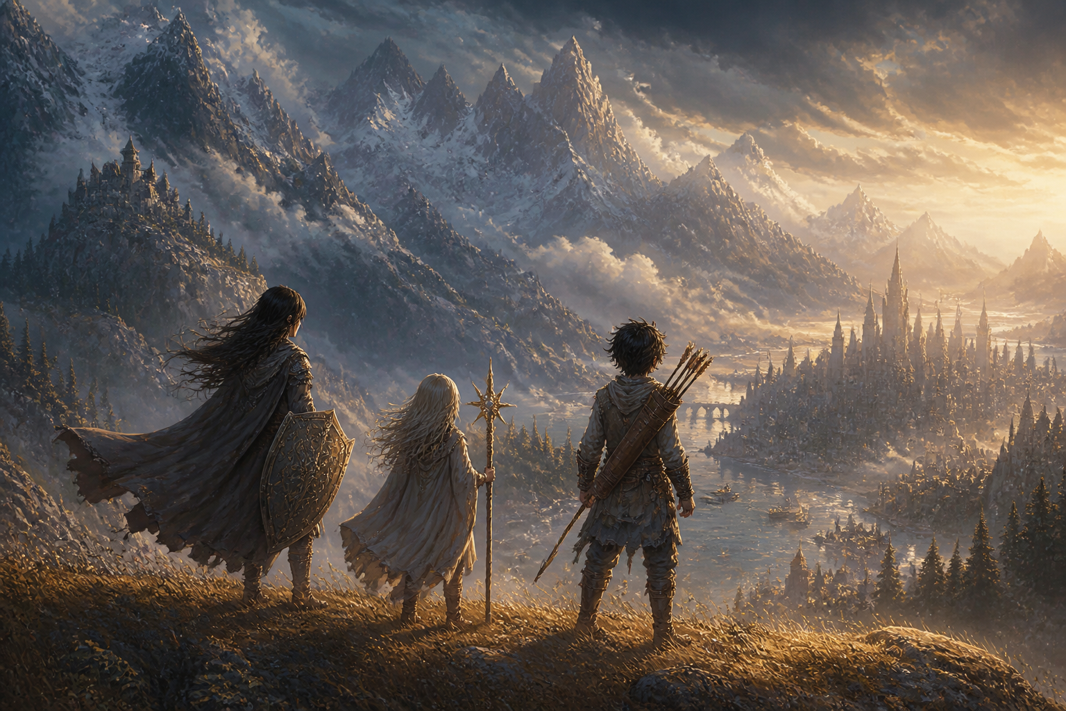 Chapter II: Aegis, Little Star, and the Arrow-Kid – scene