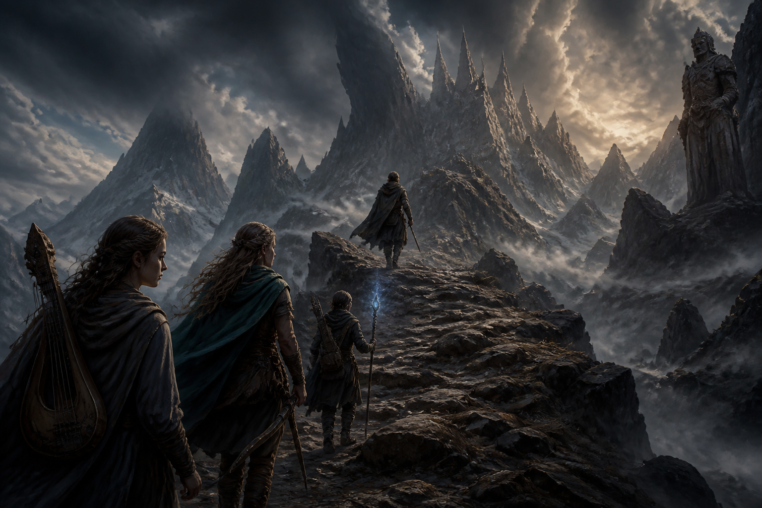 Chapter III: The Celestial Relic Quest – scene