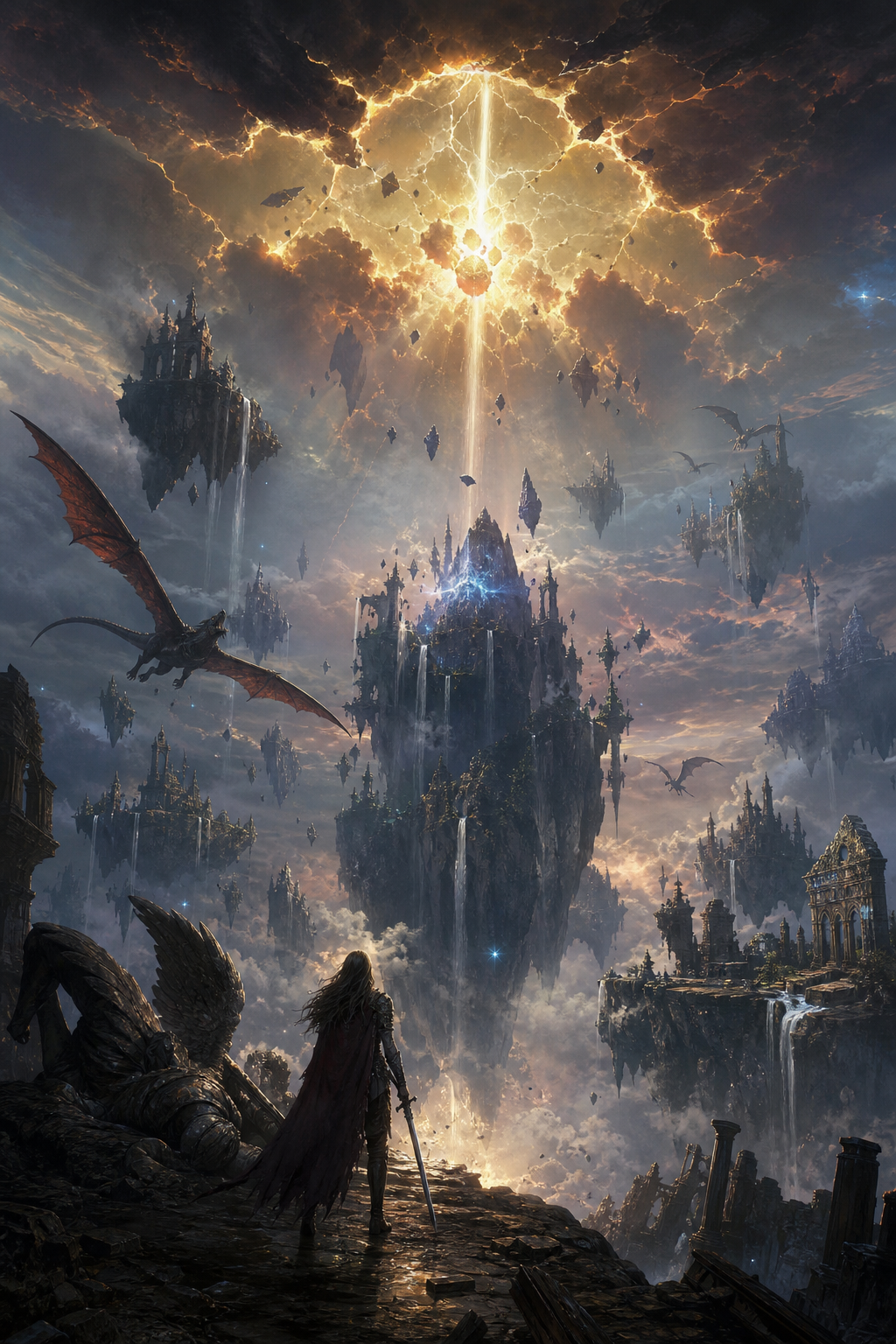 The Shattered Skies cover