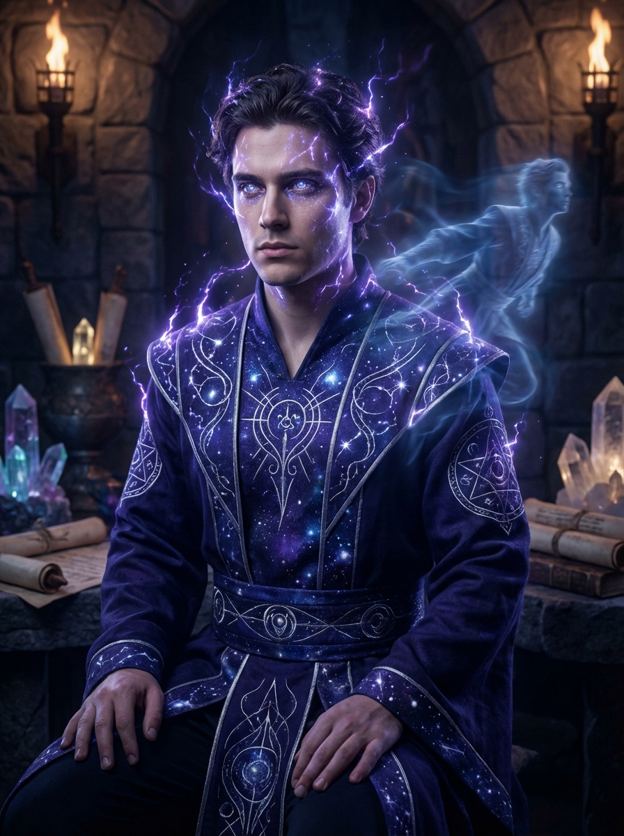 Astral Flaring Portrait