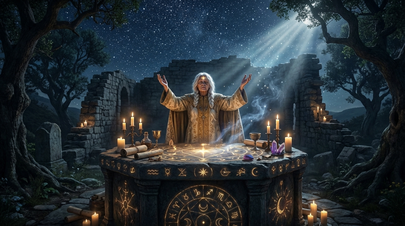 Celeste Hallowed Scene