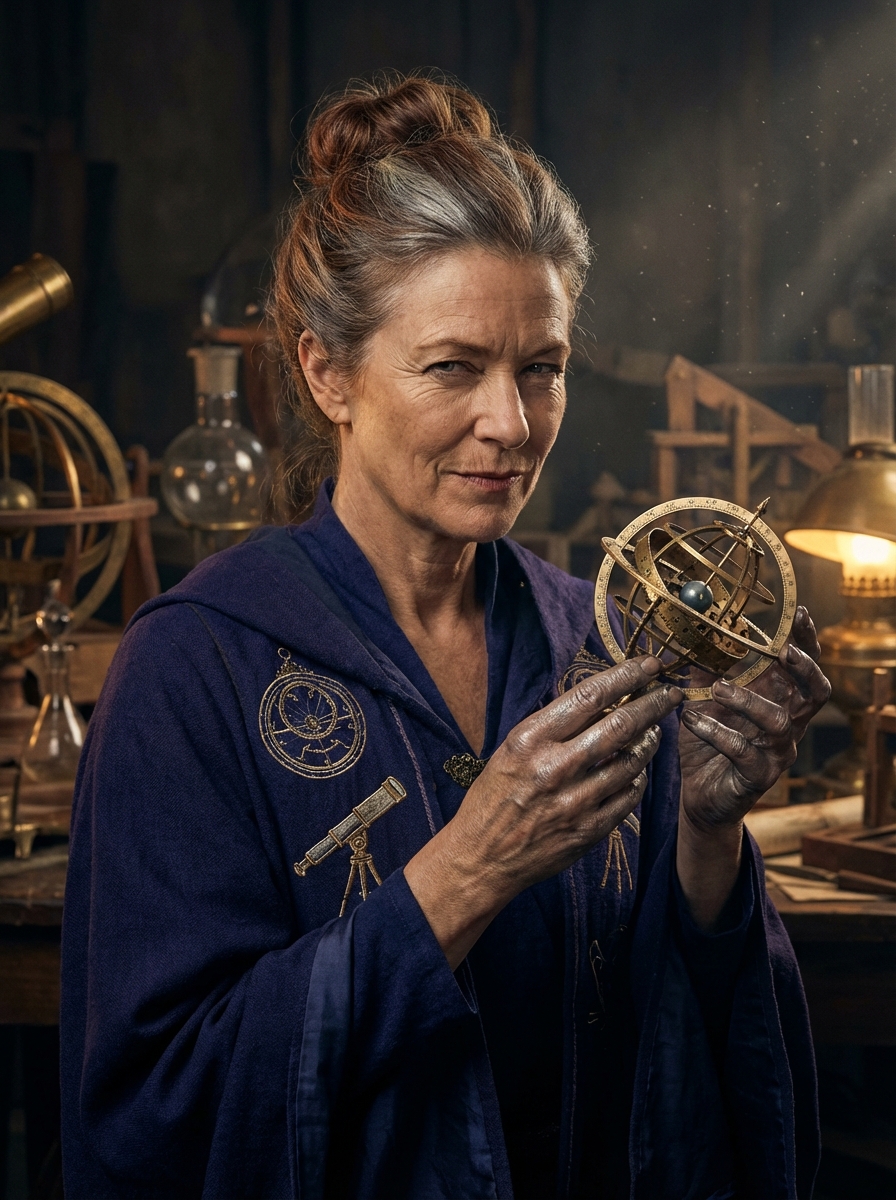 Cressida Intrigued Portrait