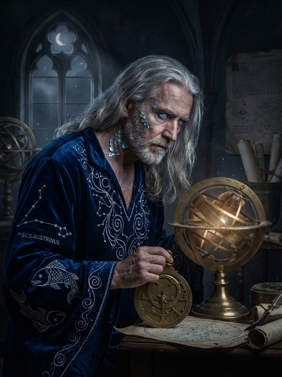 Fomalhaut Engrossed Portrait