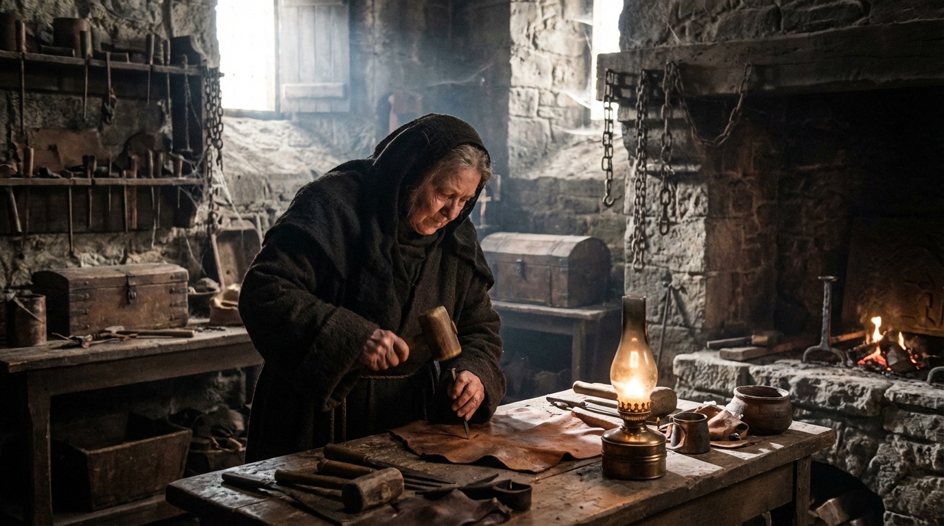 Hyrrokkin Crafting Scene