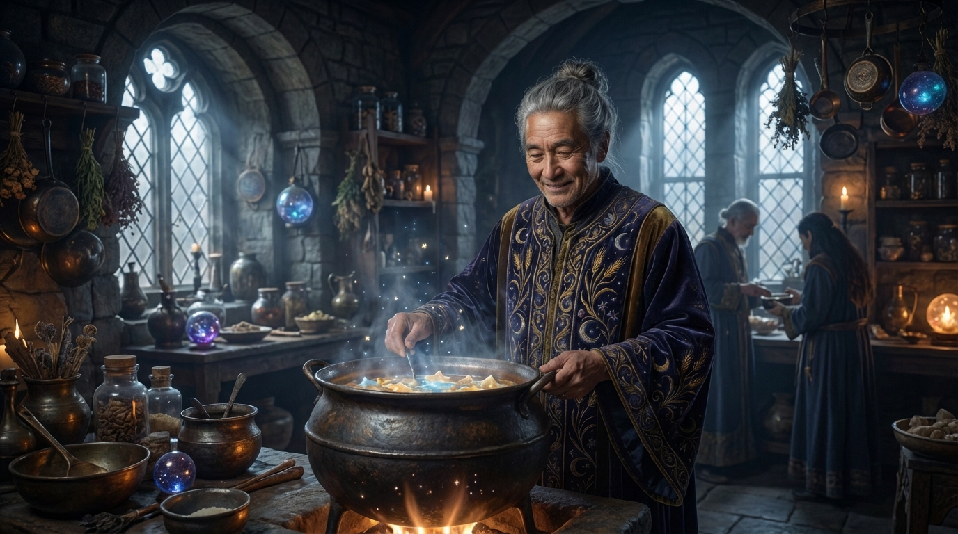 Kiviuq Nourishing Scene