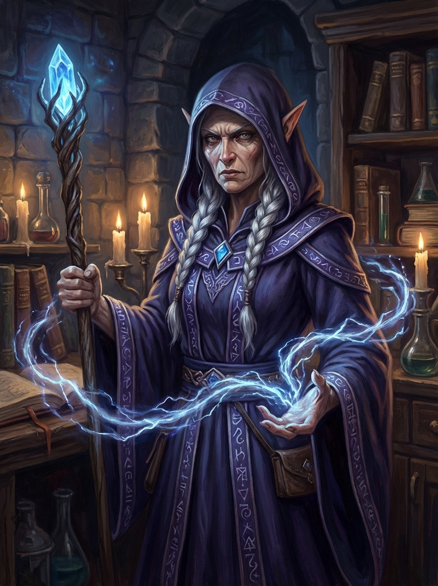 Mab Probing Portrait