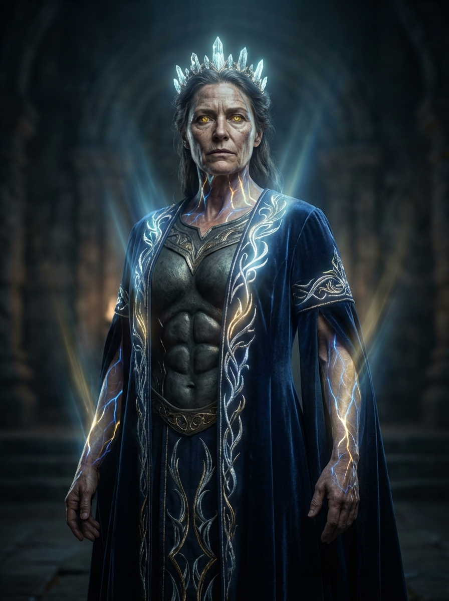 Radiant Bolstered Portrait