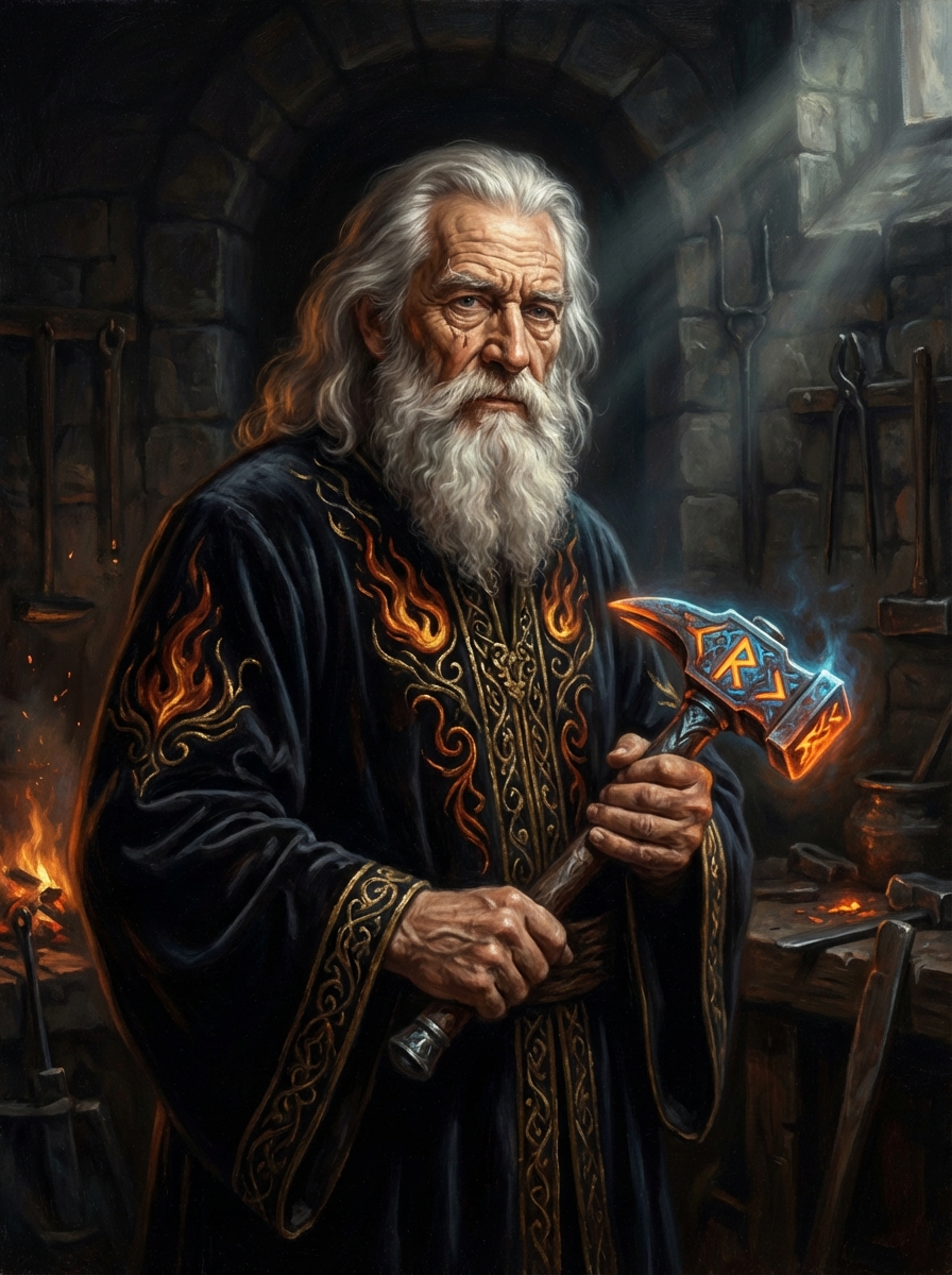 Thrymr Forging Portrait